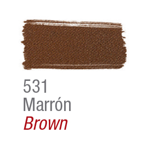 ACRILEX Farby na textil /matné 37ml Odtieň: 531 - Brown - Hnedá