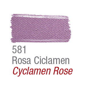 ACRILEX Farby na textil /matné 37ml Odtieň: 581 - Cyclamen rose - Cyklaménová ružová
