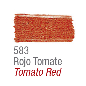 ACRILEX Farby na textil /matné 37ml Odtieň: 583 - Tomato red - Rajčinovo červená