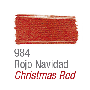 ACRILEX Farby na textil /matné 37ml Odtieň: 984 - Christmas red - Vianočná červená