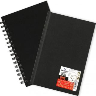 CANSON Artbook skicár v špirále 100g/m2, viac rozmerov Veľkosť: č.2 - 21,6 x 27,9 cm