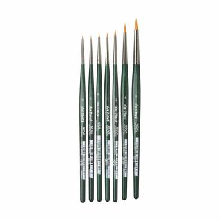 DaVinci NOVA - Syntetické krátke okrúhle štetce s. 5575 Typ: č. 0