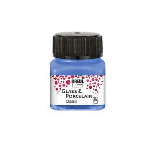 KREUL farby na sklo, keramiku a porcelán 20ml Farba: Cobalt blue