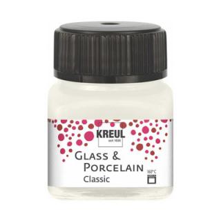KREUL farby na sklo, keramiku a porcelán 20ml Farba: Ivory