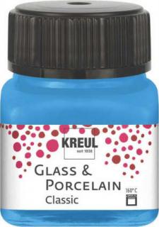 KREUL farby na sklo, keramiku a porcelán 20ml Farba: Light blue