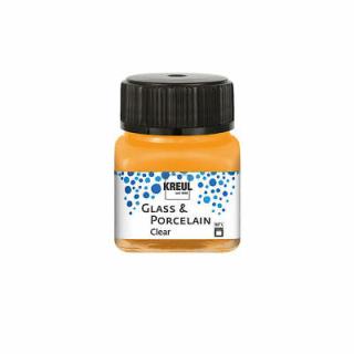 KREUL farby na sklo, keramiku a porcelán 20ml Farba: Orange