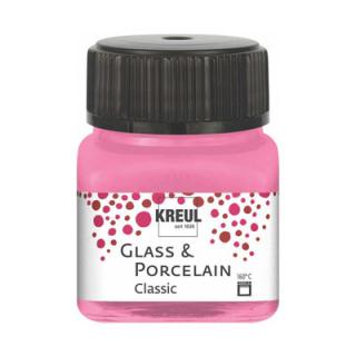 KREUL farby na sklo, keramiku a porcelán 20ml Farba: Rose