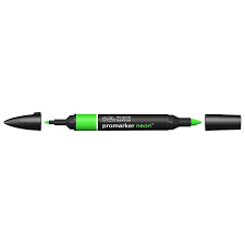 W&N Promarker /ks Odtieň: Glowing green