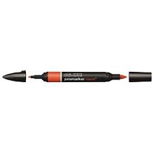 W&N Promarker /ks Odtieň: Spark red