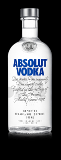 Absolut 40% 0,7l (čistá fľaša)