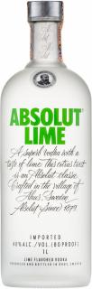 Absolut Lime 40% 1l (čistá fľaša)