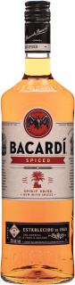 Bacardi Spiced 35% 1 l (čistá fľaša)