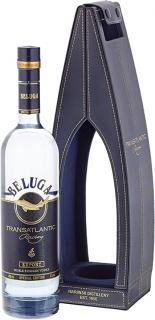 Beluga Transatlantic Racing in der Ledertasche 40% 0,7l (kazeta)