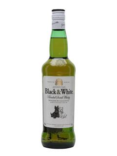 Black & White Blended Scotch Whisky 40% 0,7l (čistá fľaša)