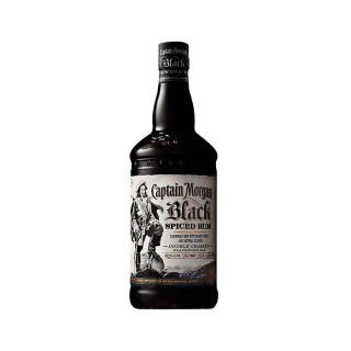 Captain Morgan Black Spiced 40% 1l (čistá fľaša)
