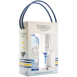 Citadelle Gin Original Glass set 44% ,0.7l