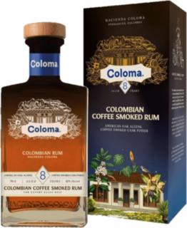 Coloma 8YO Coffee Smoked Rum 42% 0,7l