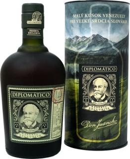 Diplomatico Reserva Exlusiva 12YO SK Edicia  40%, 0,7l