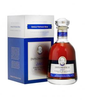 Diplomatico Single Vintage 2007, 43%, 0,7l (kartón)