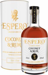 Espero Creole Coconut & Rum 40% 0,7 l (tuba)