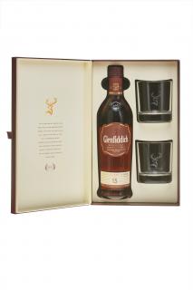 Glenfiddich 15YO 40% 0,7l (darčekové balenie 2 poháre)