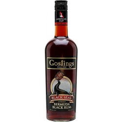 Gosling's Black Seal 80 PROOF Bermuda Black Rum 40% 0,7 l (čistá fľaša)