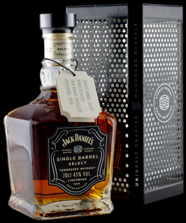 Jack Daniels Single Barrel Select 45% 0,7l kovová krabica