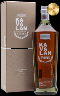 Kavalan Distiller´s Select 40% 0,7 l (kartón)
