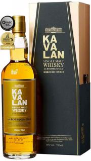 Kavalan ex-Bourbon Oak 46% 0,7L (kazeta)