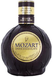 Mozart Pure Black Dark Chocolate Cream 17% 0,5 l (čistá fľaša)
