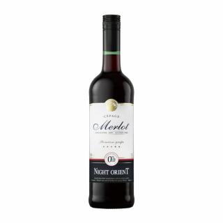 Night Orient Merlot 0,75l, 0% alk