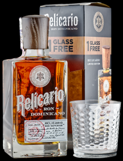 Relicario Superior + 1 pohár GBX 40% 0,7l