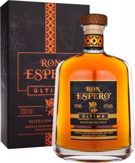 Ron Espero Ultimo 42% 0,7 l (kartón)