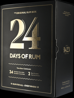 Rumový Kalendár 24 Days of Rum 2024 41,3% 0,48l