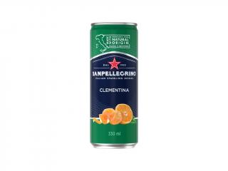 SanPellegrino Mandarinka 330ml plech + ZO 0,15€/ks