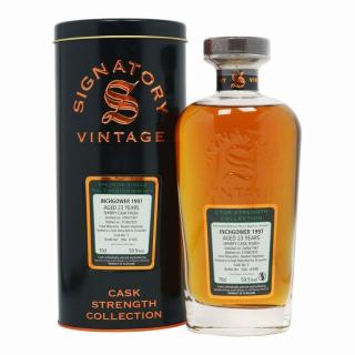 Signatory Vintage Inchgower Old Cask Strength 1997 59,5 % 0,7 l (tuba),