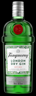 Tanqueray Gin 43,1%, 0,7l (čistá fľaša)