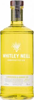 Whitley Neill Lemongrass & Ginger 43% 0,7l