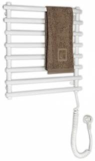 aqualine Elektrický sušiak uterákov, 570x465 mm, 72 W, biely 8590913860874