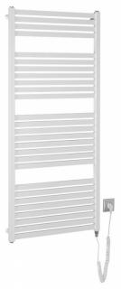 aqualine TONDI-E elektrické vykurovacie teleso rovné 600x1330 mm, 600 W, biela 8595703833243