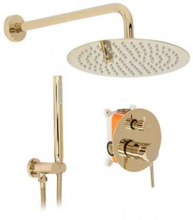 Bliss LEROY gold Podomietková sprchová zostava + box 8595703814921