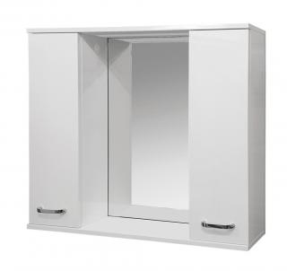 Bliss VILIO 80 Zrkadlová skrinka s LED osvetlením 80 - 2 × skrinka 8595703815706
