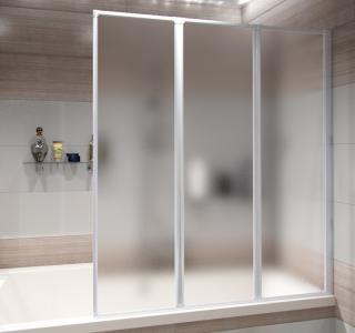 Feel IMPER WHITE 120 x 139 cm Vaňová zástena 8595703823190