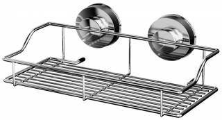 Ridder 12010000 Polica nerezová - chróm, š. 250 mm, v. 95 mm, hl. 142 mm 4006956120102