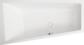 Vagnerplast CAVALLO 160 × 90 P Vaňa asymetrická s podporou 8595703834349