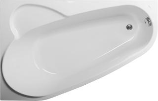 Vagnerplast SELENA 160 × 105 L Vaňa asymetrická s podporou 8595703834707