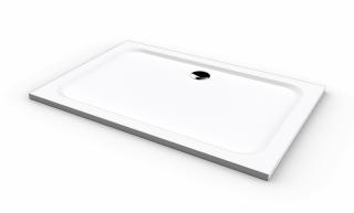 WellMall ROCKY 100x80x3 obdĺžniková mramorová vanička 8595703804953