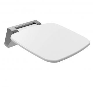 WellMall SAAP Sklopné sedátko do sprchového kútu bielej 35x32,8