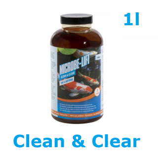 Čistiace baktérie do jazierka Microbe Lift, Clean &amp; Clear 1l