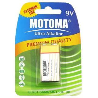 Deramax - Motoma 9V, Batéria do odpudzovačov Klasik, Auto, Trap (Deramax - Motoma 9V)